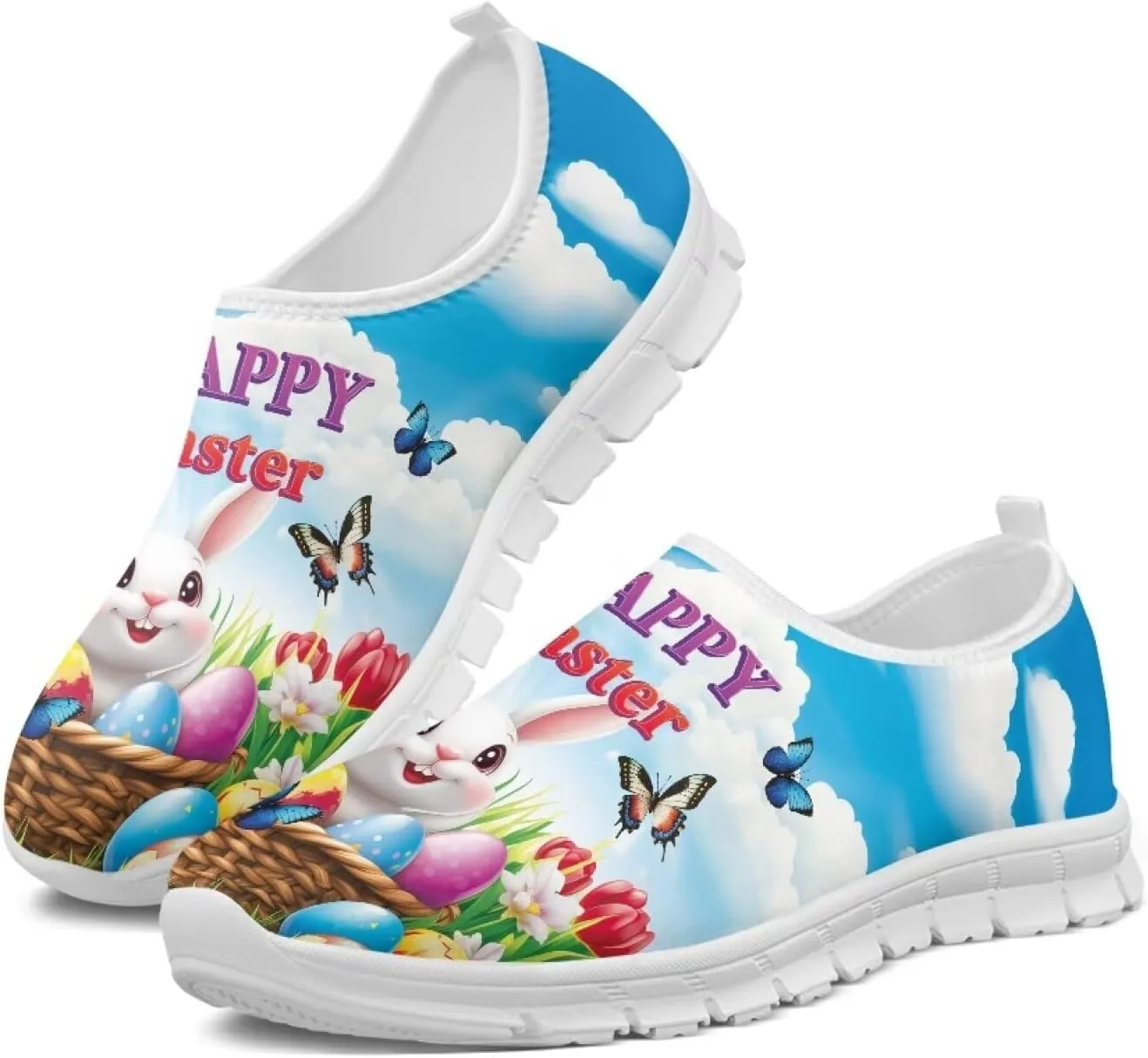 Pxjivorg Women's Slip Ons Flat Lightweight Sneakers Walking Casual Loafers Comfortable Art Painted Travel Outdoor Shoes for Ladies Print Series US Size 5.5-11.5