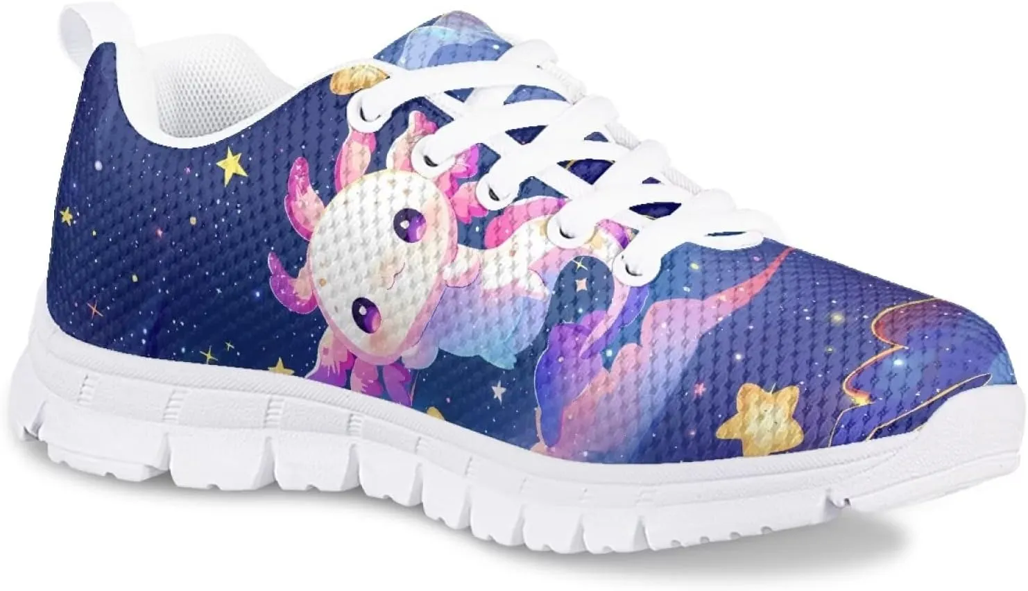 Running Shoes for Kids Lace Up Athletic Shoes Lightweight Sneakers