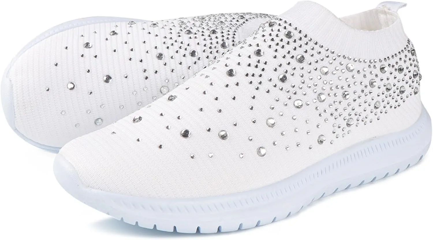 Running Shoes For Women Arch Support Walking Shoes Slip on Sock Sneakers Mesh Loafers Fashion Athletic Tennis Shoes