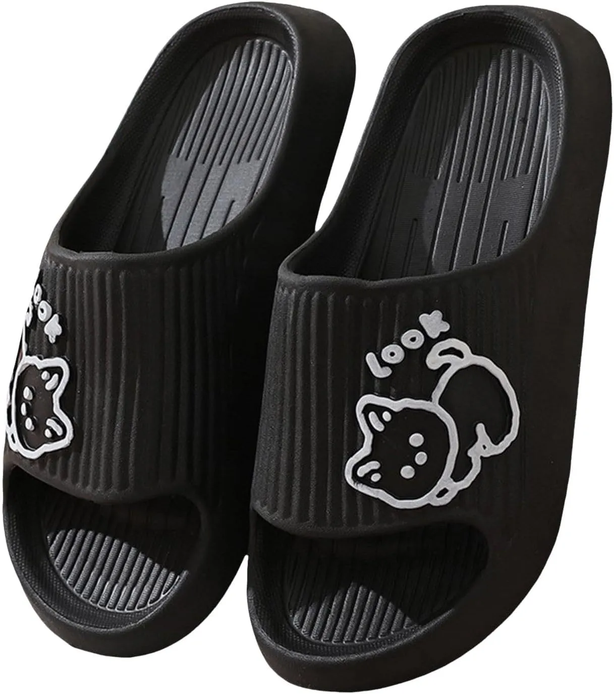 Sandal Slippers for Women Comfortable Quick Drying Shower Slipper Non Slip Pool Slides Women's Flat Slippers