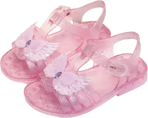 Sandals for Girls Kids Toddler Dress Up Flat Sequins Butterfly Mary Jane Shoes Summer Casual Sandal Girls Summer Sandals