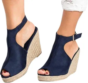 Sandals for Women Casual Summer Womens Sandals Low Wedges Peep Toe Wrapped Sexy Cute Diamond Dressy Sandalias Sandals for Women