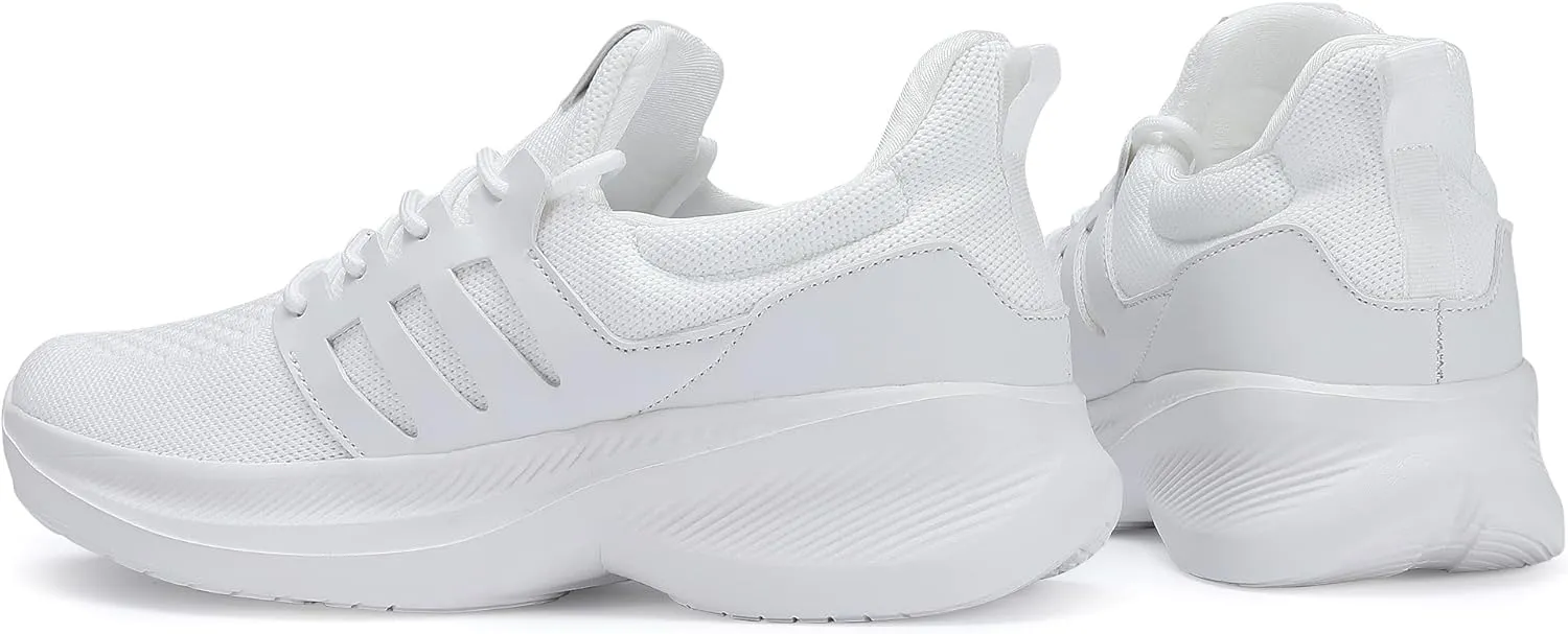 Santiro Running Shoes for Men Lightweight Breathable Walking Tennis Sneakers