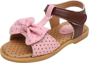 sfdgfhyf Kids Comfortable Foot Warmer Children Shoes Fashion Flat Bottom Bow Princess Sandals Soft Bottom Fashion Sandals