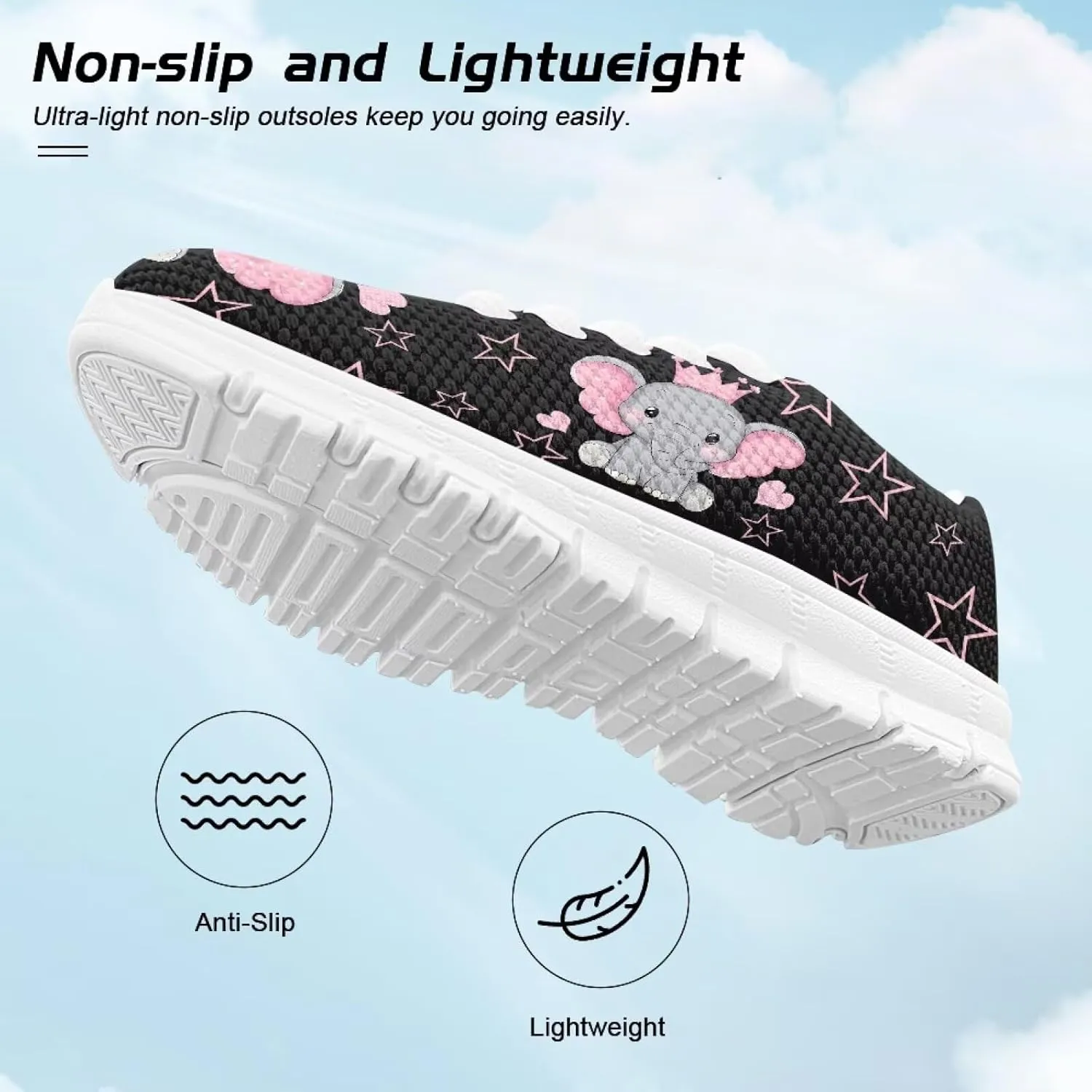 Shoes for Kids Boys Girls Tennis Shoes Mesh Running Shoes Lightweight Athletic Shoes