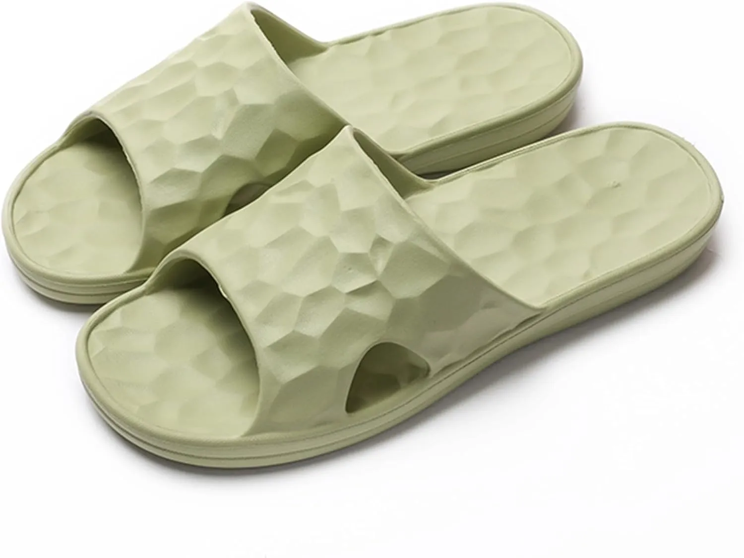Shower Slide Sandal for Women Non Slip House Slippers Indoor Outdoor Walking Sandals Women's Flat Slippers
