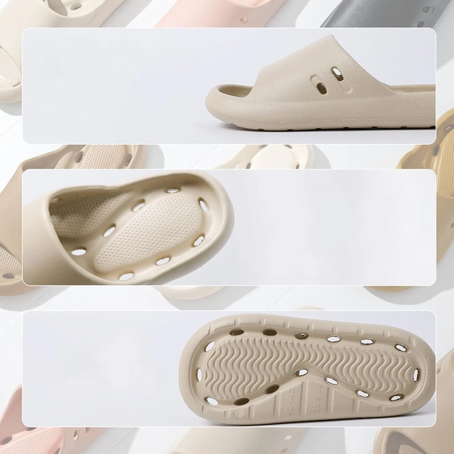 Slides for Men Shower Shoes Women Mens Shower Shoes Womens Slides Non Slip Beach Ultimate Comfort Slippers