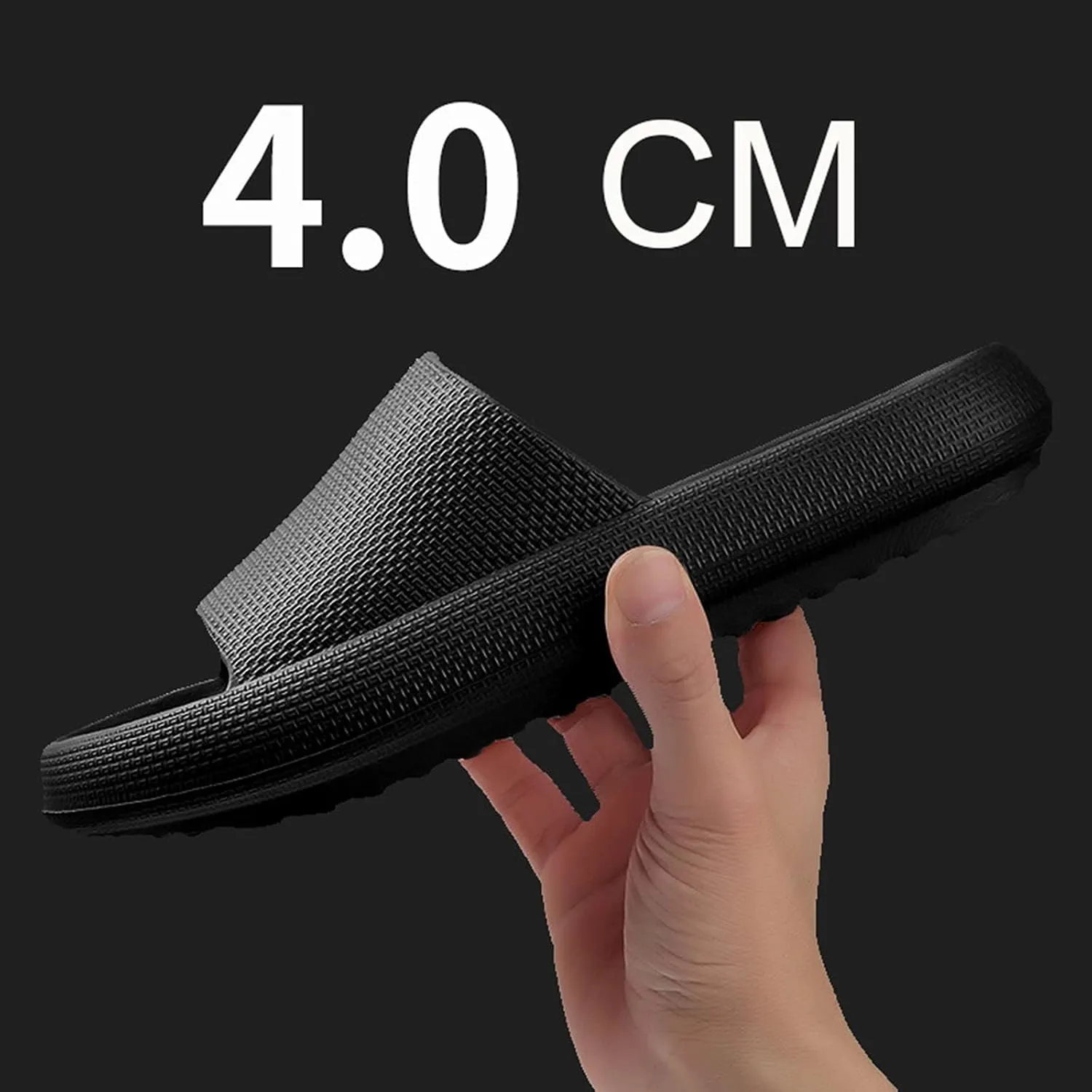 Slides for Men Womens Slides Cloud Slippers for Men Women Drainage Hole Indoor Outdoor Soft Sole Slippers