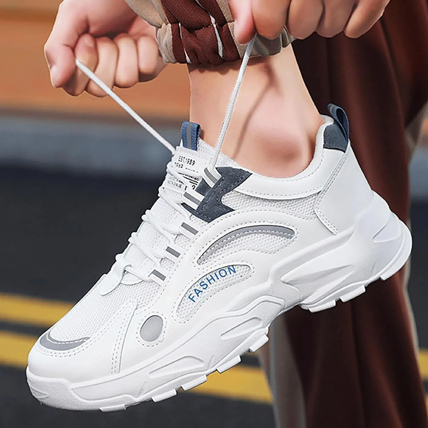 Slip On Sneakers Women Wide Width Womens Casual Shoes Running Shoes Womens Lightweight Comfortable Dressy Slip on Women Loafers Shoes for Work Men's Sneakers