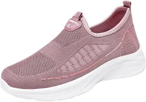 Sneakers for Walking Women Walking Shoes Women Wide Width Size 9 W Black Shoes Women Slip On White Sneakers for Women Zapatos De Mujer para Ir Al Gym