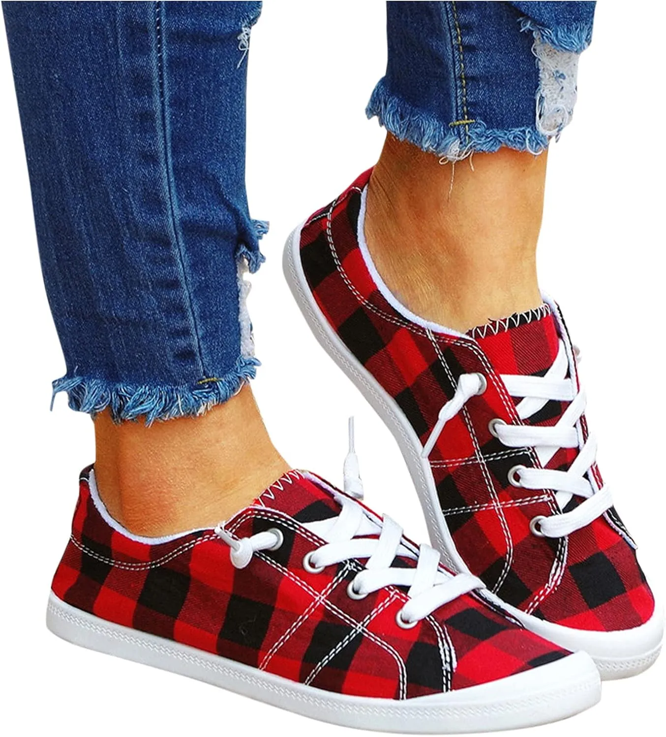Sneakers for Women Slip Ons Slip On Sneakers Women Arch Support Wide White Tennis Shoes for Women Size 10 with Arch Support Womens Slip On Sneakers Size 7 Ankle Pull On Sneakers Womens