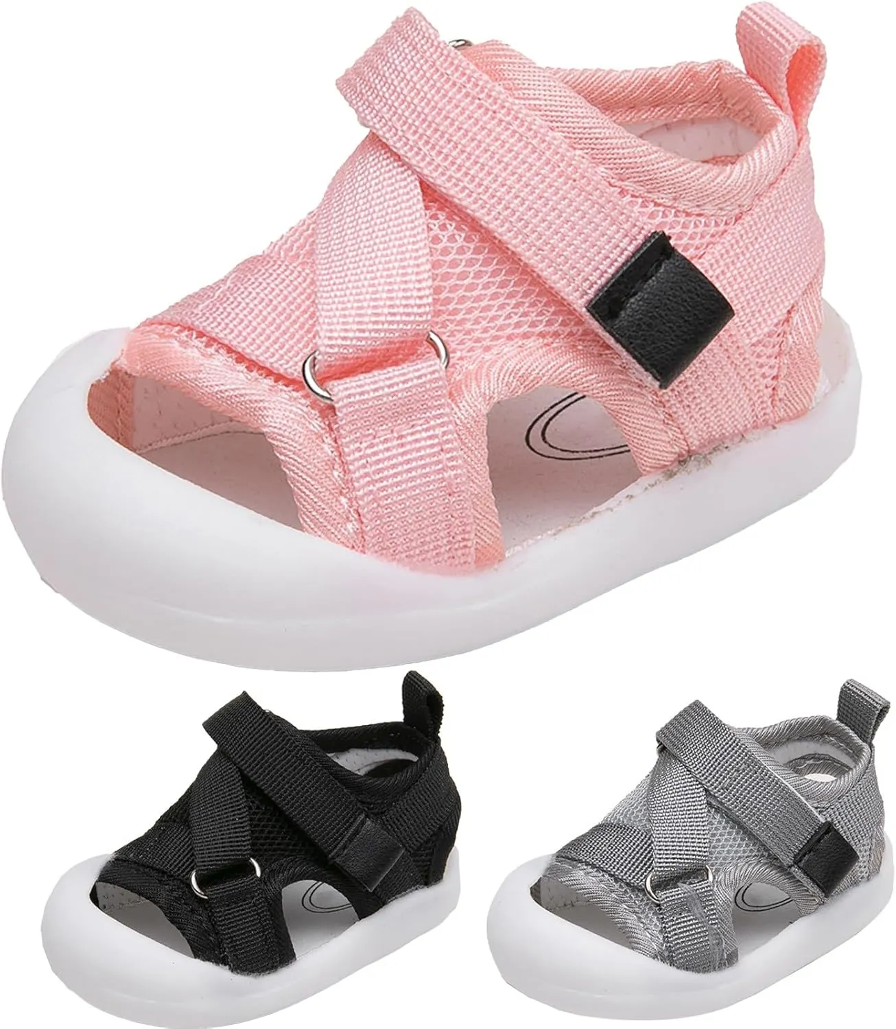 Toddler Boys Girls Sport Sandals Kids Athletic Summer Water Open Toe Shoes for Infant Baby Beach Pool Outdoor Slides