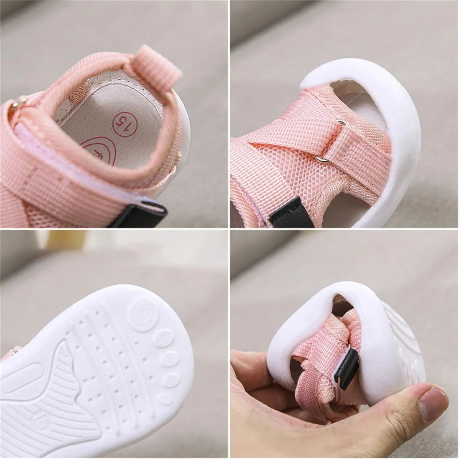 Toddler Boys Girls Sport Sandals Kids Athletic Summer Water Open Toe Shoes for Infant Baby Beach Pool Outdoor Slides