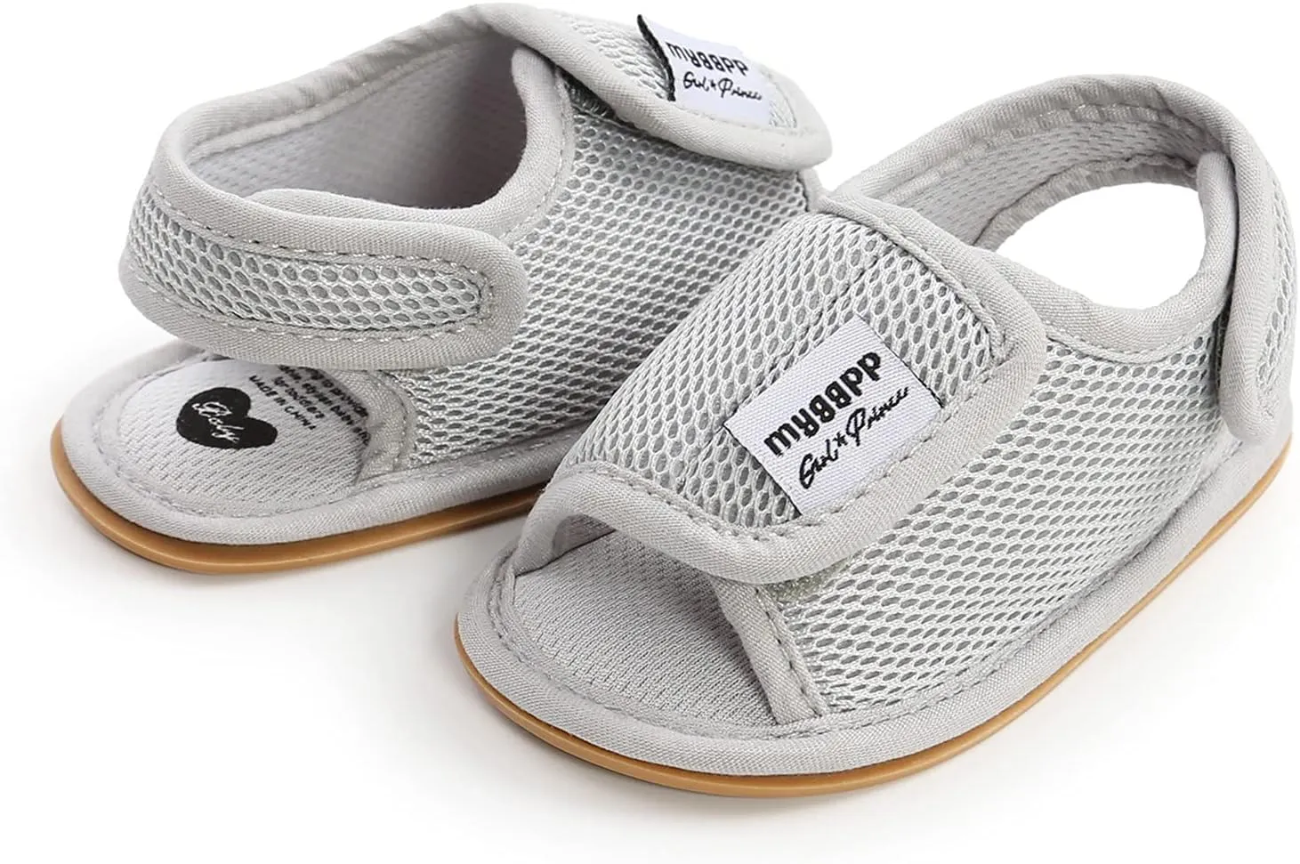 Toddler Fashion Shoes Shoes Soft Shoes Walking Sandals Sole Boys Rubber Baby Mesh Girls Non-Slip Flat Baby Shoes