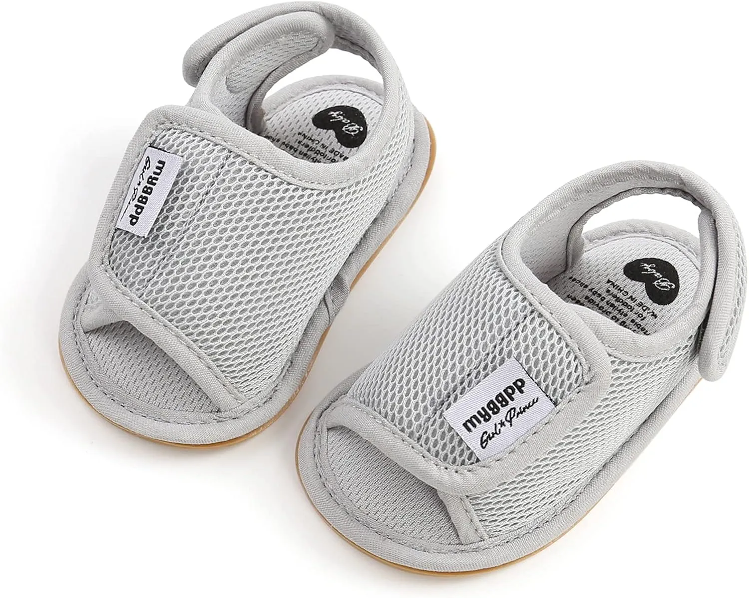 Toddler Fashion Shoes Shoes Soft Shoes Walking Sandals Sole Boys Rubber Baby Mesh Girls Non-Slip Flat Baby Shoes