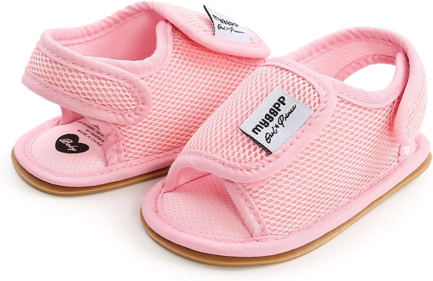 Toddler Fashion Shoes Shoes Soft Shoes Walking Sandals Sole Boys Rubber Baby Mesh Girls Non-Slip Flat Baby Shoes