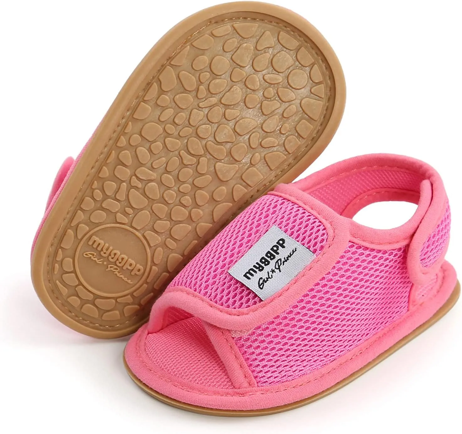 Toddler Fashion Shoes Shoes Soft Shoes Walking Sandals Sole Boys Rubber Baby Mesh Girls Non-Slip Flat Baby Shoes