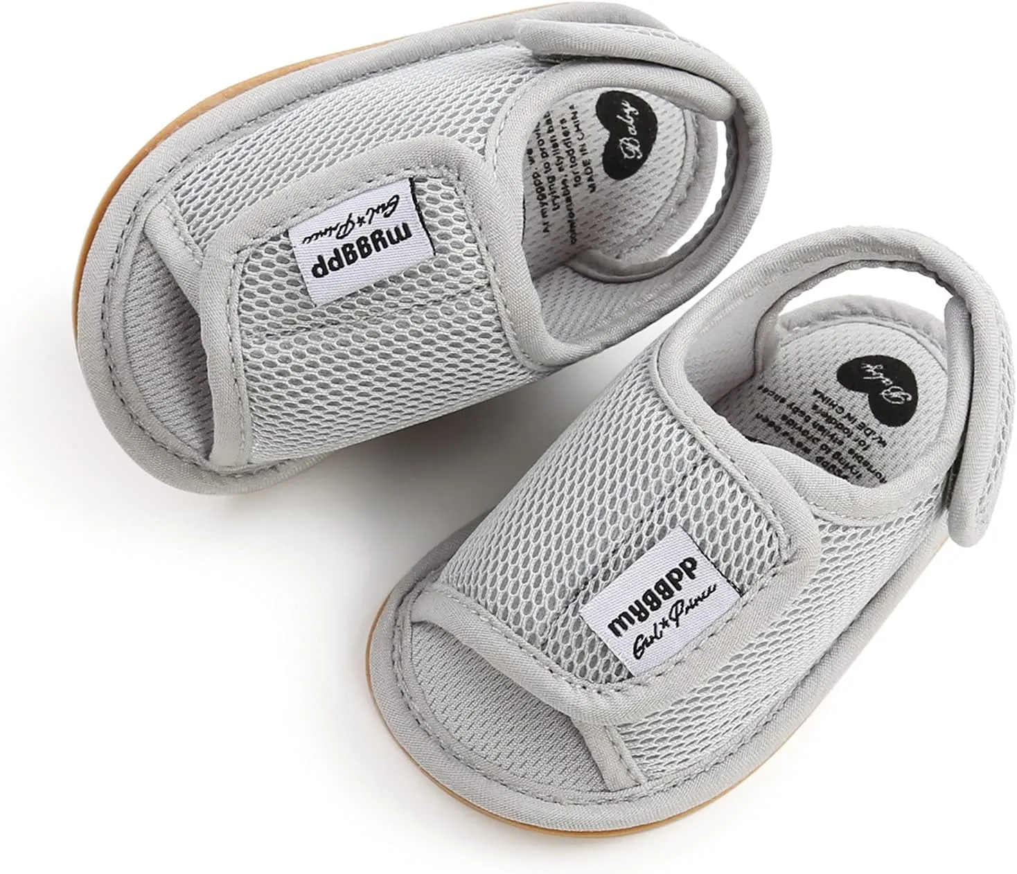 Toddler Fashion Shoes Shoes Soft Shoes Walking Sandals Sole Boys Rubber Baby Mesh Girls Non-Slip Flat Baby Shoes