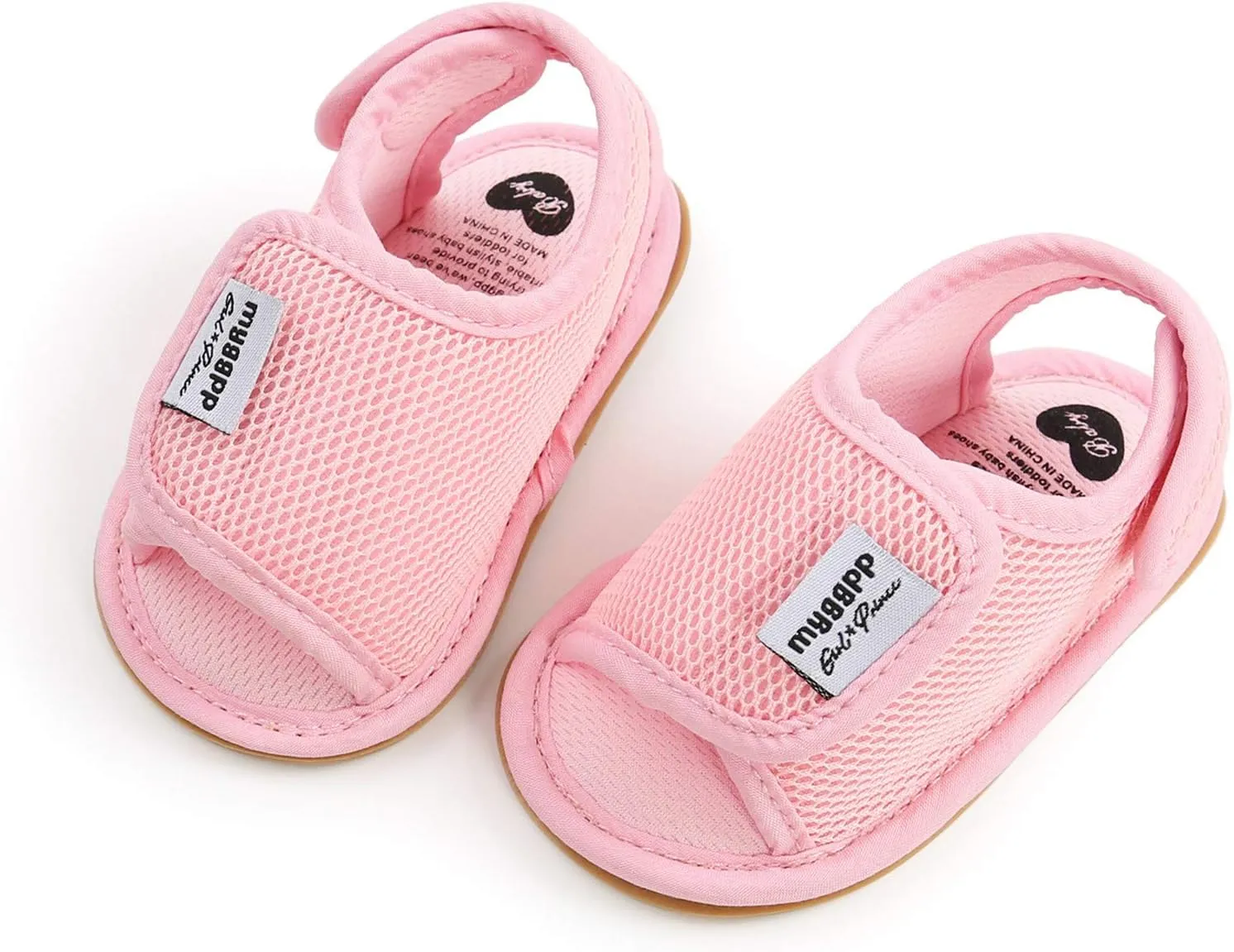 Toddler Fashion Shoes Shoes Soft Shoes Walking Sandals Sole Boys Rubber Baby Mesh Girls Non-Slip Flat Baby Shoes