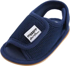 Toddler Fashion Shoes Shoes Soft Shoes Walking Sandals Sole Boys Rubber Baby Mesh Girls Non-Slip Flat Baby Shoes