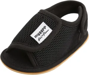 Toddler Fashion Shoes Shoes Soft Shoes Walking Sandals Sole Boys Rubber Baby Mesh Girls Non-Slip Flat Baby Shoes