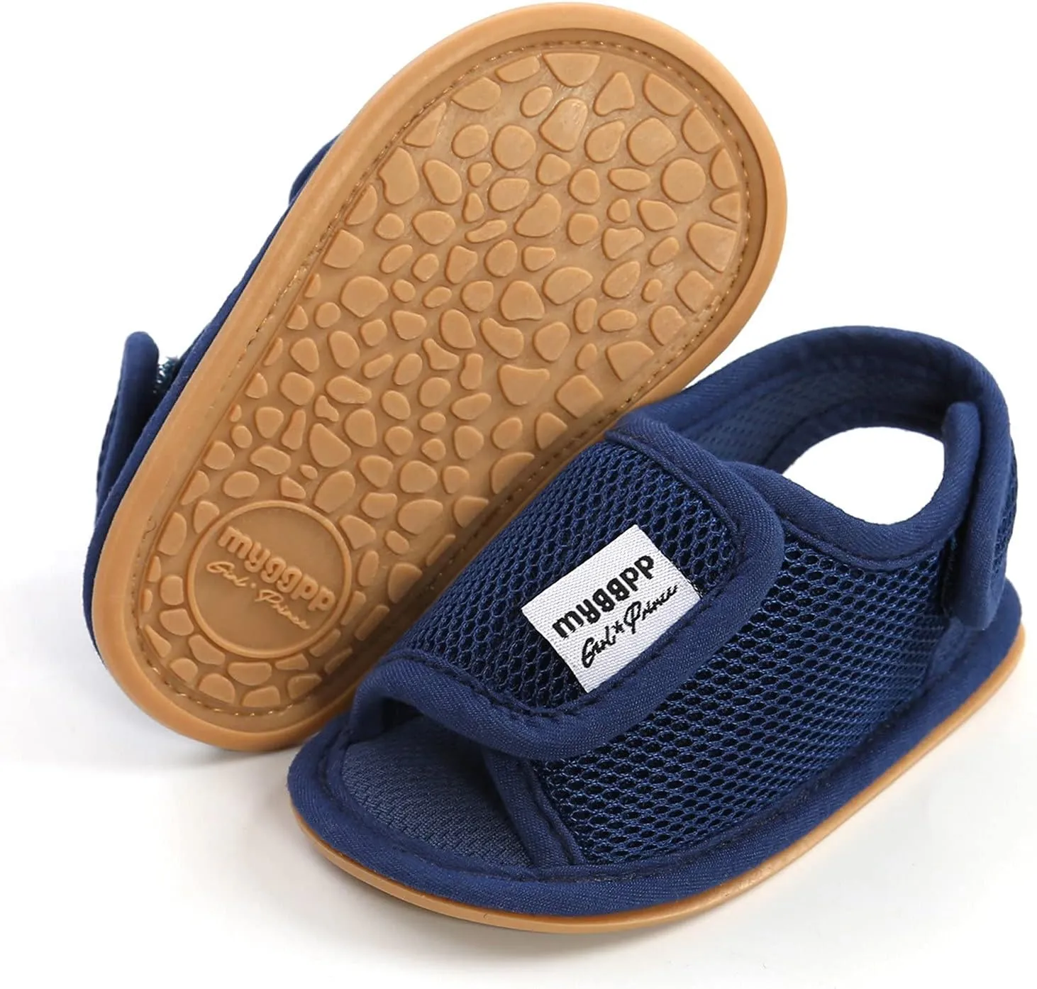 Toddler Fashion Shoes Shoes Soft Shoes Walking Sandals Sole Boys Rubber Baby Mesh Girls Non-Slip Flat Baby Shoes