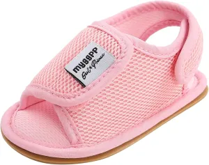 Toddler Fashion Shoes Shoes Soft Shoes Walking Sandals Sole Boys Rubber Baby Mesh Girls Non-Slip Flat Baby Shoes