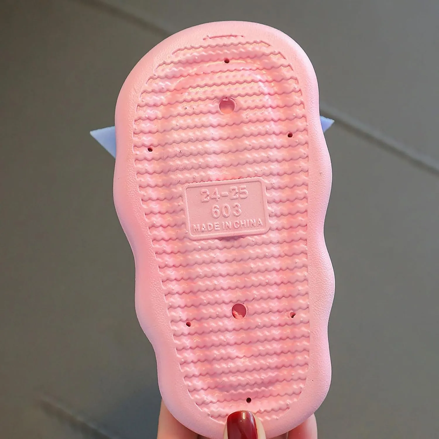 Toddler Girls Bow Flower Slides Sandals Flat Sole Pool Beach Shower Foam Slippers Baby Kids Summer Water Shoes Sandals
