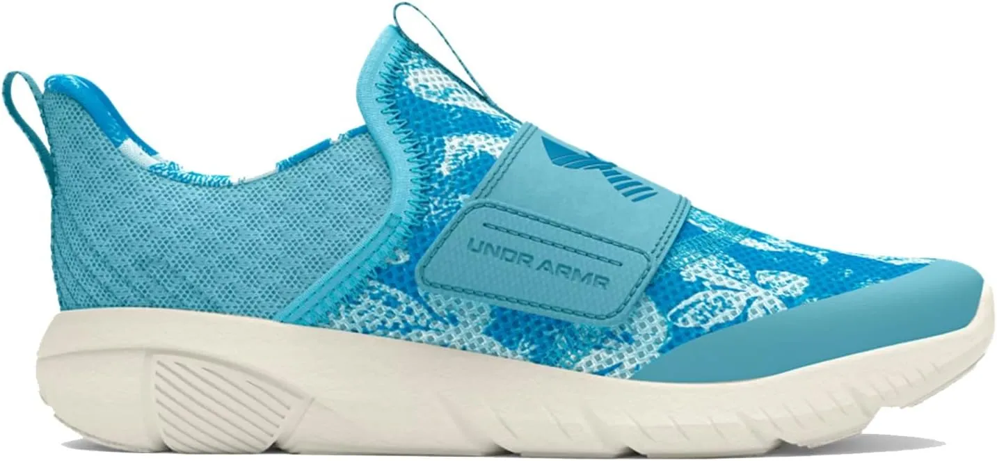 Under Armour Kids Flash Print Running Shoes (Little Kid) - Shoes for Kids - Polyester Upper - EVA Midsole