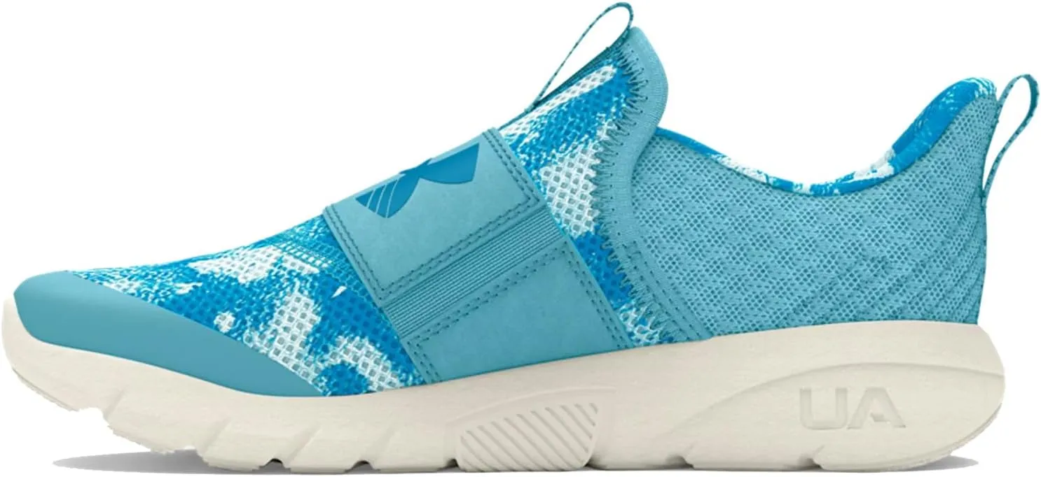 Under Armour Kids Flash Print Running Shoes (Little Kid) - Shoes for Kids - Polyester Upper - EVA Midsole