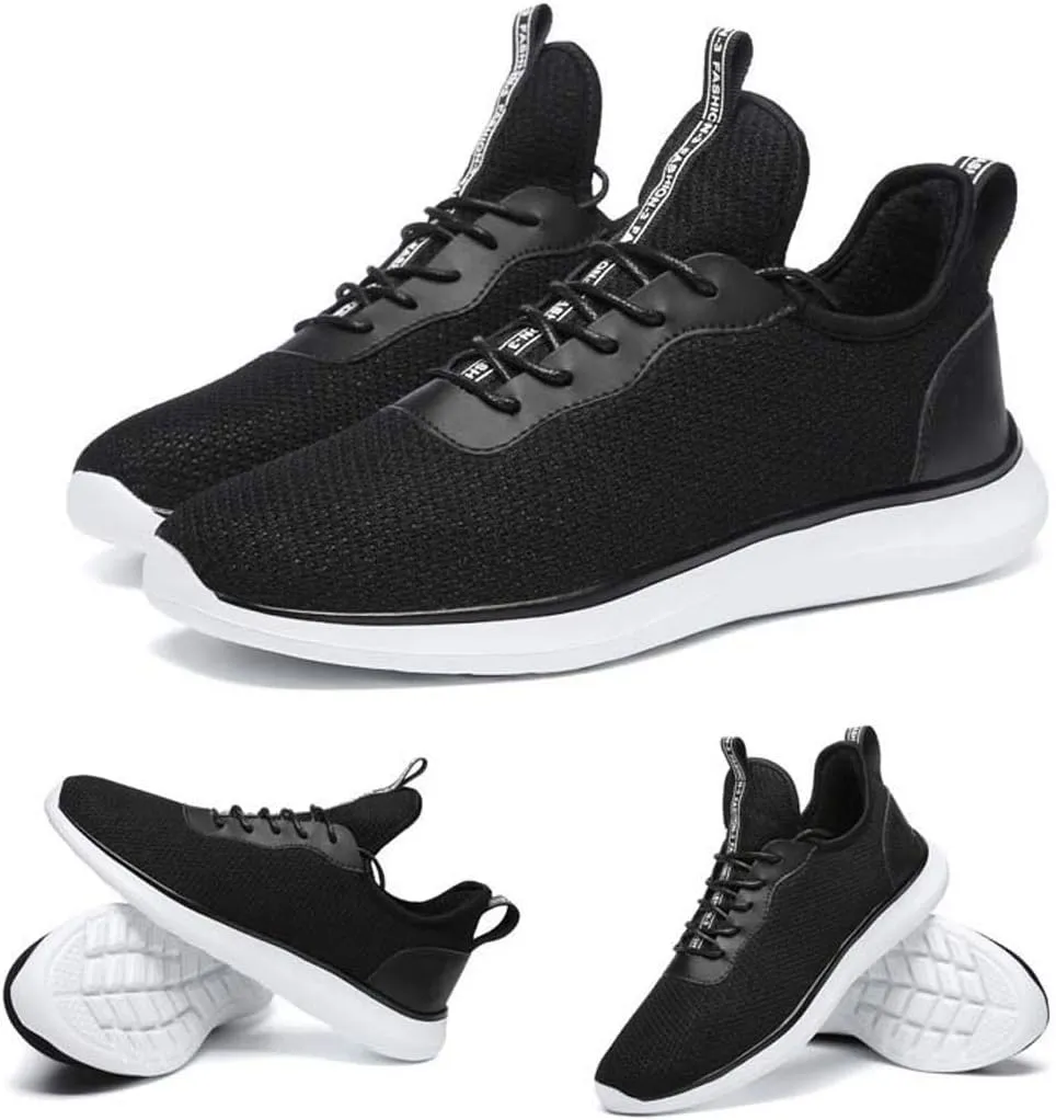 WENJHEN Man Trainer Casual Running Shoes Breathable Netting Sneakers