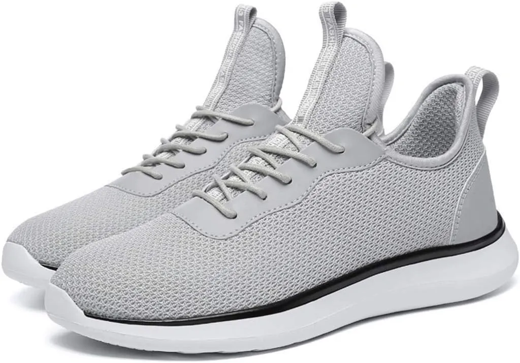 WENJHEN Man Trainer Casual Running Shoes Breathable Netting Sneakers