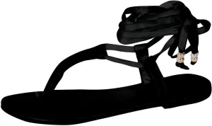 Women Lace Up Strappy Thong Sandals Summer Trendy Beach Flat Sandal Clip Toe Comfort Shoes Flip Flops 2025 New