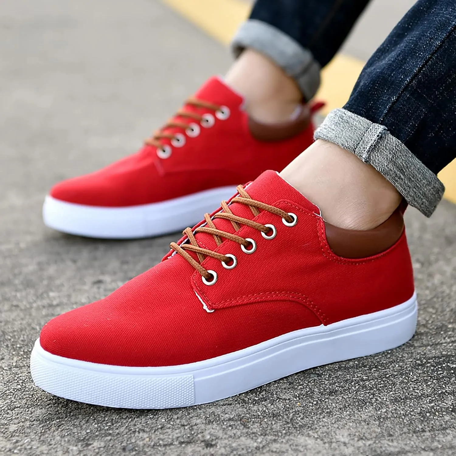 Women Walking Shoes Woven Orthopedic Soft Arch Support Lightweight Sneakers Breathable Slip On Mesh Flat Shoes
