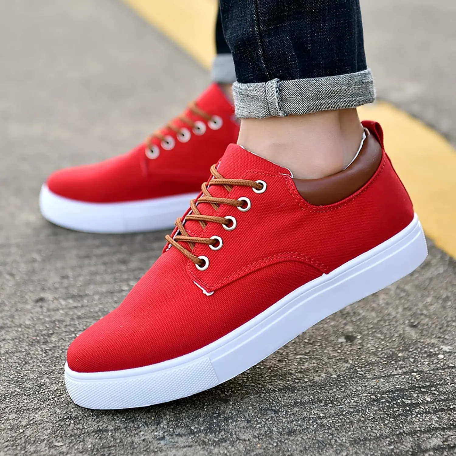 Women Walking Shoes Woven Orthopedic Soft Arch Support Lightweight Sneakers Breathable Slip On Mesh Flat Shoes