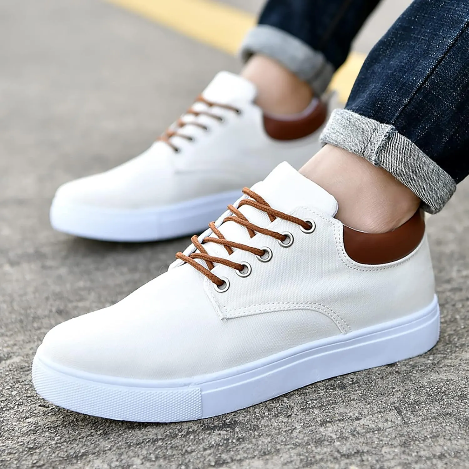 Women Walking Shoes Woven Orthopedic Soft Arch Support Lightweight Sneakers Breathable Slip On Mesh Flat Shoes