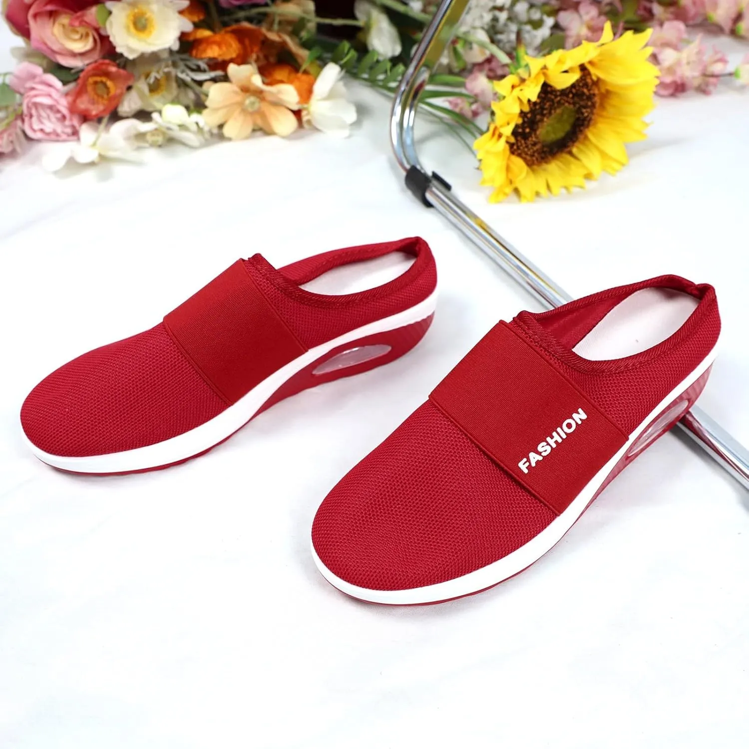 Womens Breathable Mesh Walking Mules Sneakers Running Shoes for Women Winter Casual Dress Shoes High Top Sneakers Black Tennis Shoe Casual Loafers