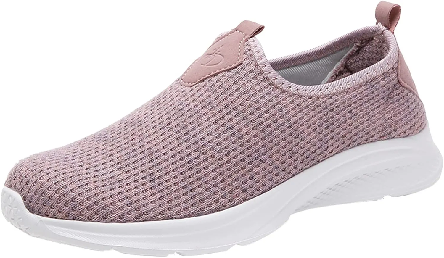 Womens Canvas Slip On Sneakers Casual Walking Shoes Lightweight Comfortable Flats Non Slip Elastic Loafers