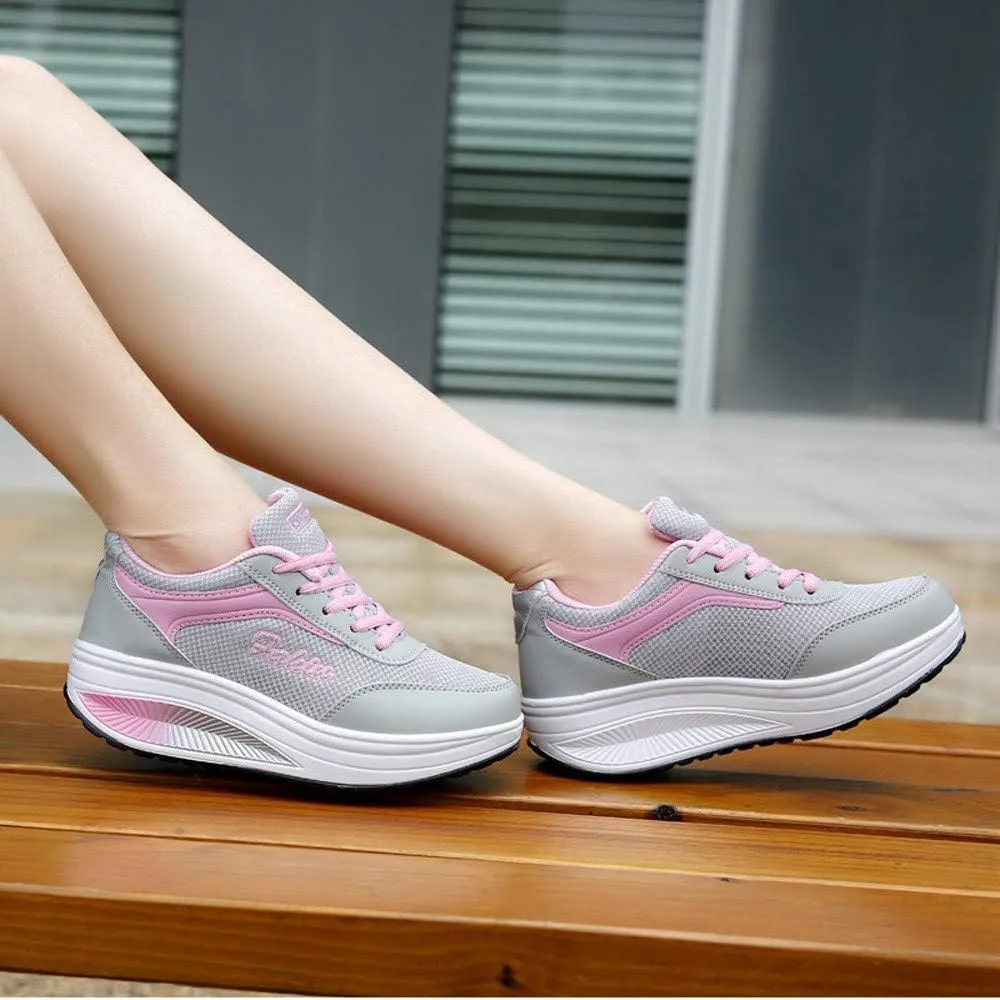 Womens Elastic Slip On Shoes Casual Walking Sneakers Lightweight Canvas Comfortable Flats Non Slip Loafers