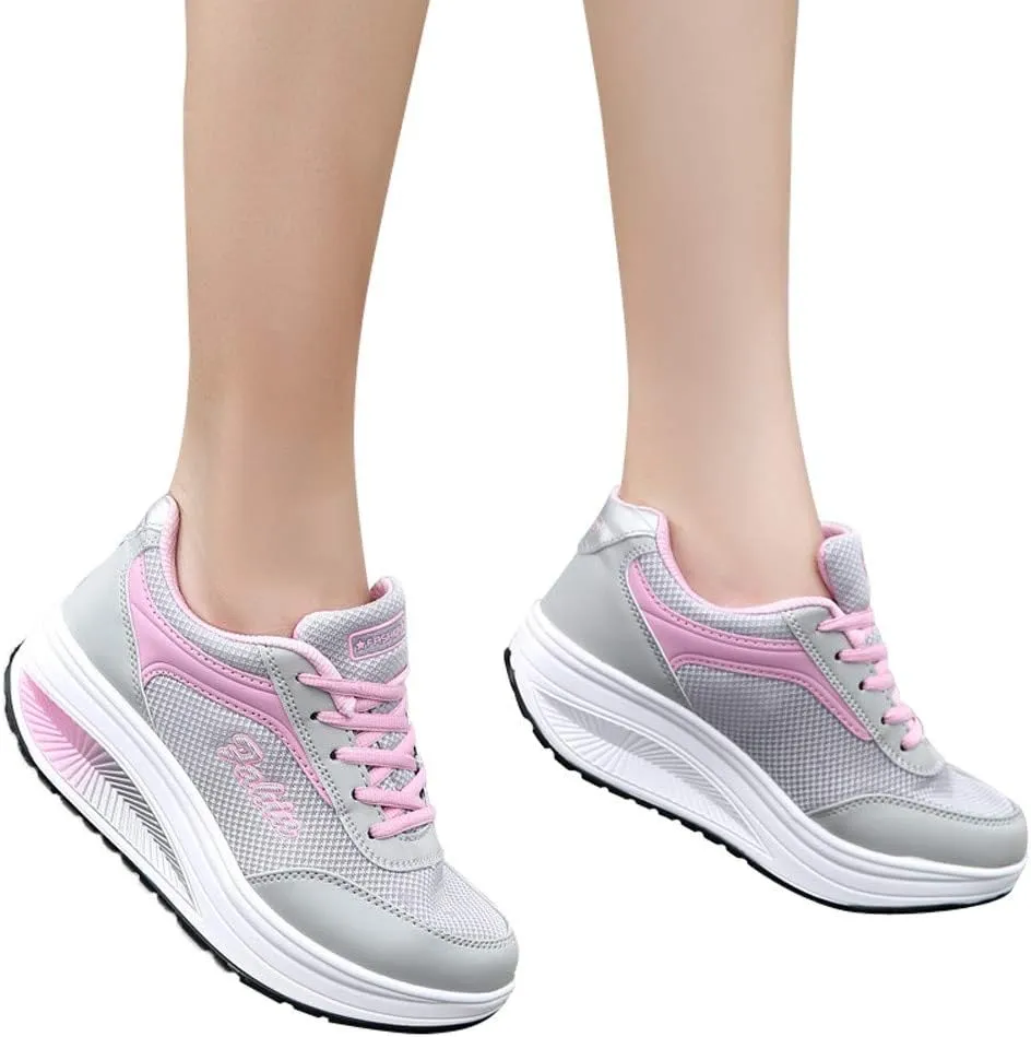Womens Elastic Slip On Shoes Casual Walking Sneakers Lightweight Canvas Comfortable Flats Non Slip Loafers
