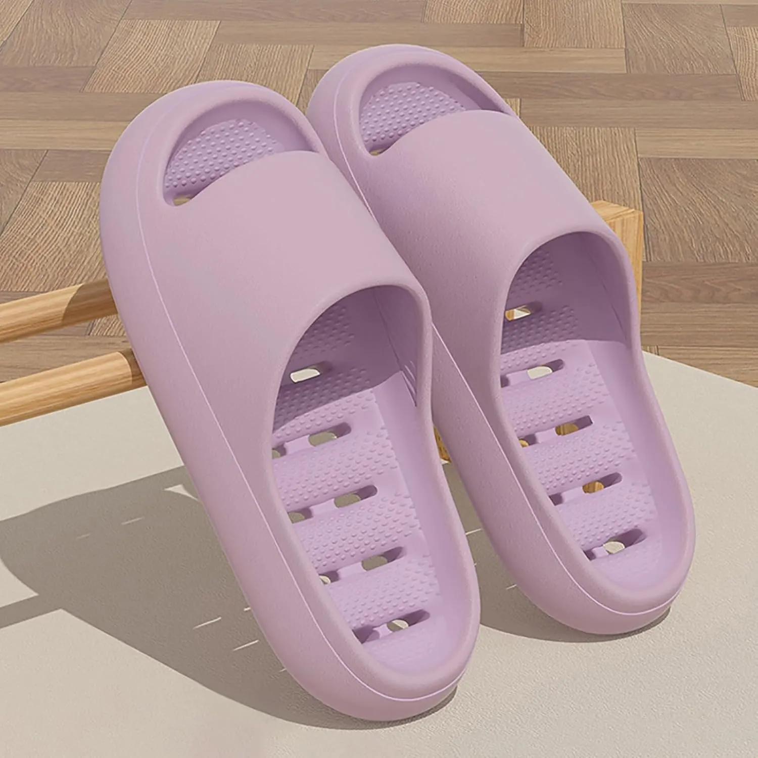 Women's Flat Slippers Non Slip House Slippers Indoor Outdoor Casual Sandals Indoor Outdoor Women's Slides