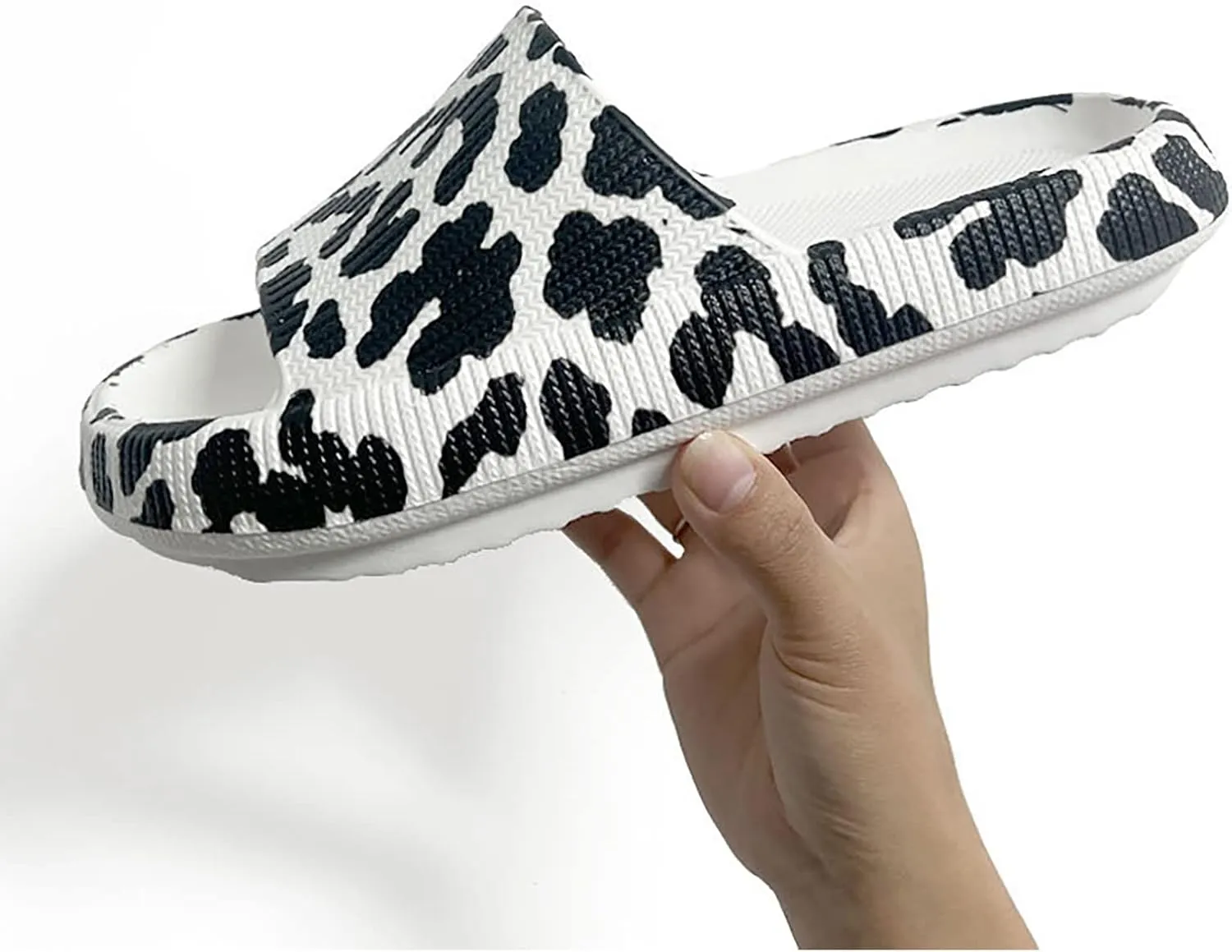 Women's Flat Slippers Non Slip Quick Drying Shower Slides Casual Sandals Indoor Outdoor Cloud Slippers for Women