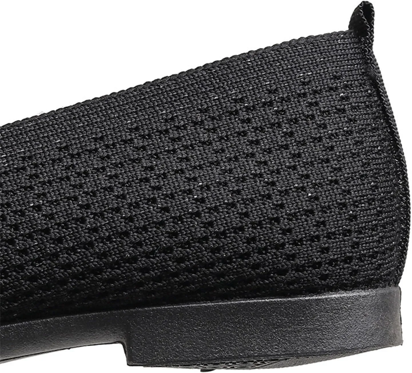 Women's L𝐨w Heel Casual Shoes Breathable Lightweight Work Shoes Soft Sole Slip On Loafers Comfortable Wide Width Orthopedic Sneakers