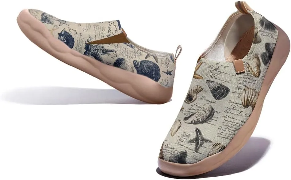 Women's Retro Art Shoes Slip-Ons Loafers Lightweight Comfortable Casual Travel Footwear