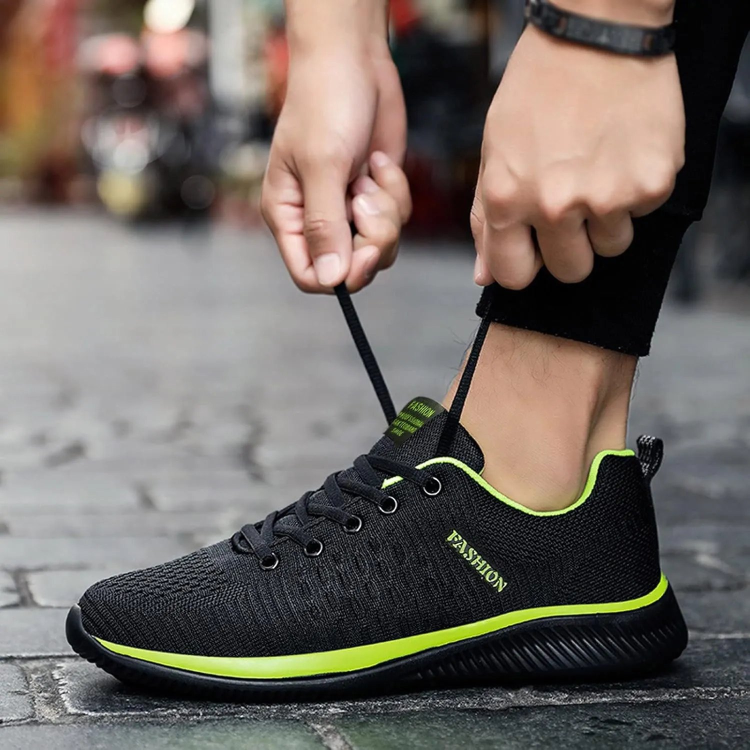 Womens Running Shoes Mesh Breathable Ladies Casual Shoes Fashion Sneakers Men's KnitFlex Breeze Mesh Sneakers Oxfords Lace Basketball Shoe Loafers Shoe