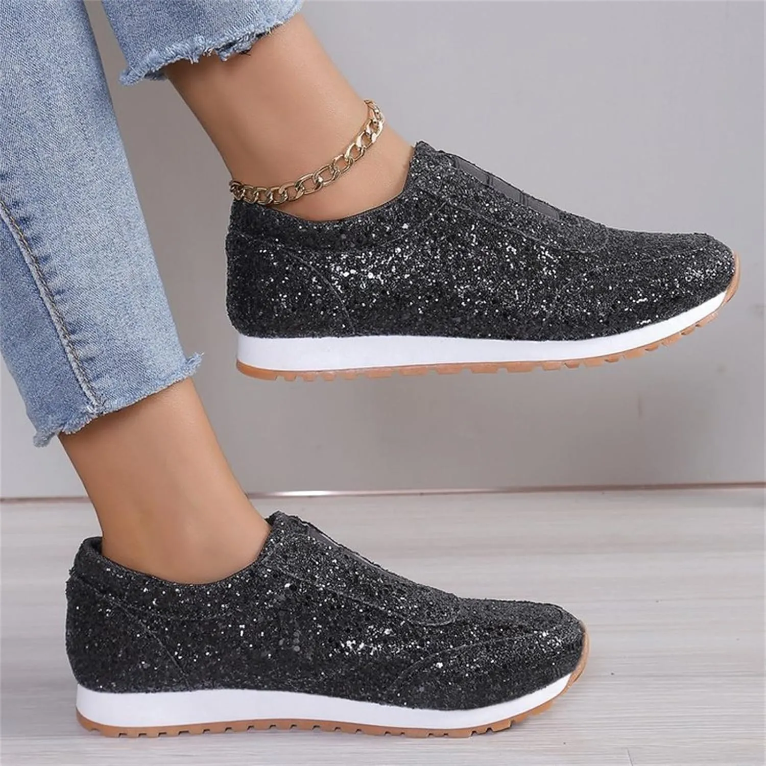 Women's Running Shoes Sneakers for Women Clearance Platform Loafers for Women Wide Men Dress Shoes Closed Back Lightweight Breathable Deals Cheap