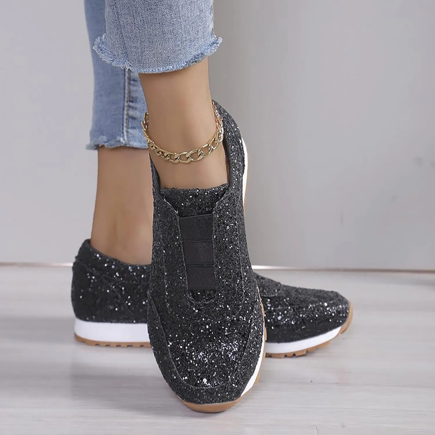 Women's Running Shoes Sneakers for Women Clearance Platform Loafers for Women Wide Men Dress Shoes Closed Back Lightweight Breathable Deals Cheap