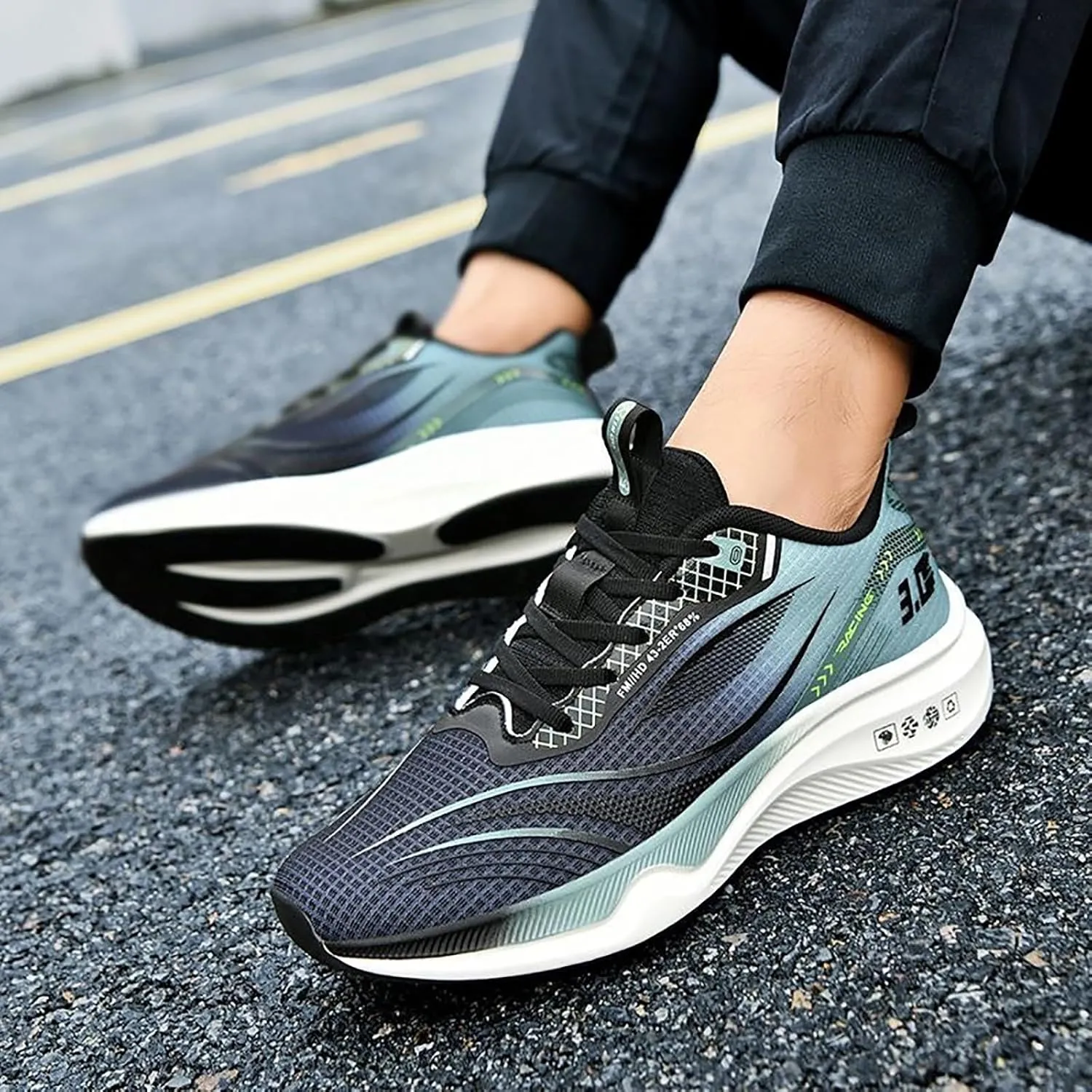 Womens Running Shoes Walking Sneakers for Women Women Loafers Comfortable Closed Back Lightweight Breathable Christmas Print Shoes Women Wide Toe Box Trendy Casual