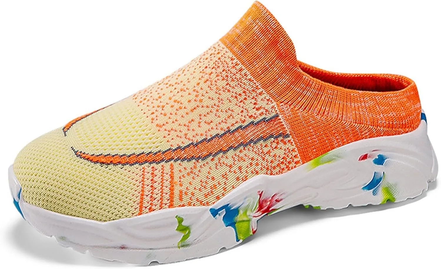 Women's Slip-On Orthopedic Arch Support Backless Mens Running Shoes Wide Men Casual Shoes Platform Sneakers Platform Tennis Shoe Loafers Dress Shoe