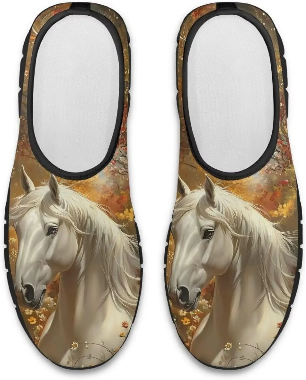 Women's Slip Ons Flat Lightweight Sneakers Walking Casual Loafers Comfortable Art Painted Travel Outdoor Shoes for Ladies US Size 5.5-11.5
